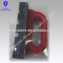 black silicon carbide grinding oil stone/Abrasive stone with red handle